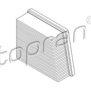 TOPRAN 304 054 Gaisa filtrs