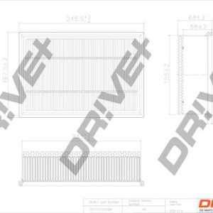 Dr!ve+ DP1110.10.0198 Air filter