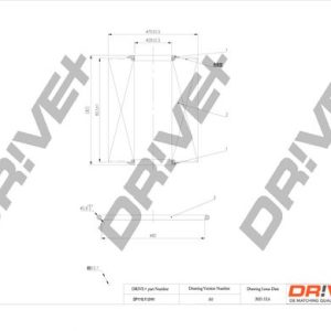 Dr!ve+ DP1110.11.0141 Oil filter