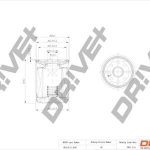 Dr!ve+ DP1110.11.0161 Alyvos filtras
