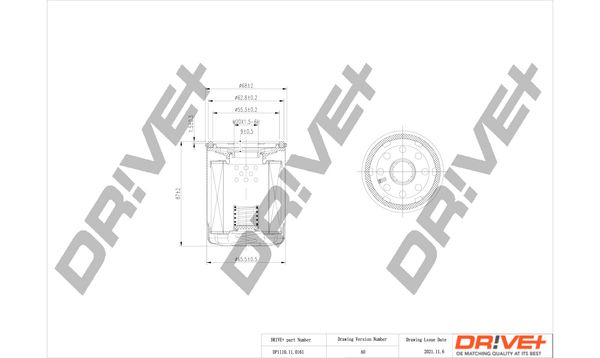 Dr!ve+ DP1110.11.0161 Масляный фильтр