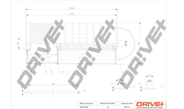 Dr!ve+ DP1110.11.0183 Масляный фильтр