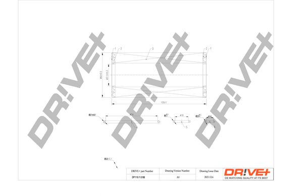 Dr!ve+ DP1110.11.0188 Масляный фильтр