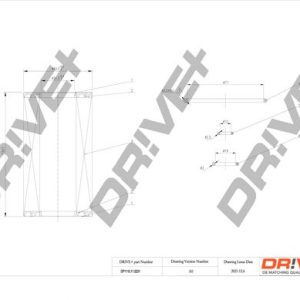 Dr!ve+ DP1110.11.0231 Oil filter