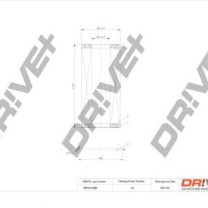 Dr!ve+ DP1110.11.0237 Oil filter