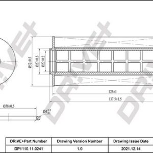 Dr!ve+ DP1110.11.0241 Oil filter