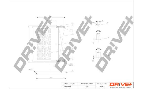 Dr!ve+ DP1110.11.0248 Масляный фильтр