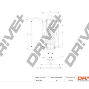 Dr!ve+ DP1110.11.0254 Alyvos filtras