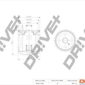 Dr!ve+ DP1110.11.0270 Oil filter