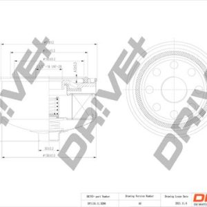 Dr!ve+ DP1110.11.0286 Alyvos filtras