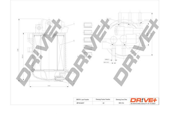 Dr!ve+ DP1110.13.0117 Топливный фильтр