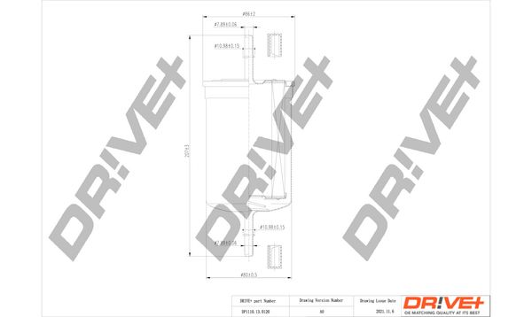 Dr!ve+ DP1110.13.0120 Топливный фильтр