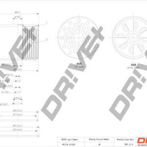 Dr!ve+ DP1110.13.0132 Fuel filter