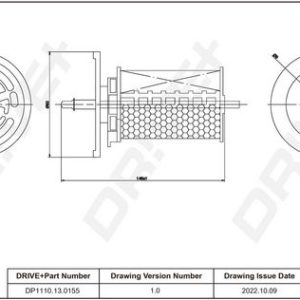 Dr!ve+ DP1110.13.0155 Топливный фильтр