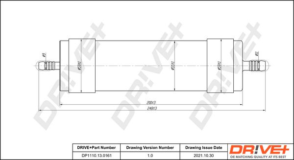 Dr!ve+ DP1110.13.0161 Топливный фильтр