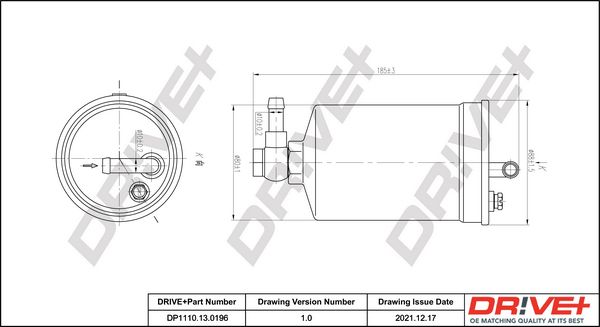 Dr!ve+ DP1110.13.0196 Топливный фильтр