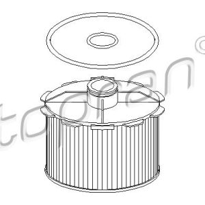 TOPRAN 720 949 Kuro filtras