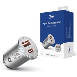 3MK 3MKCHARGER30W auto lādētājs USB un TYPE-C 30W
