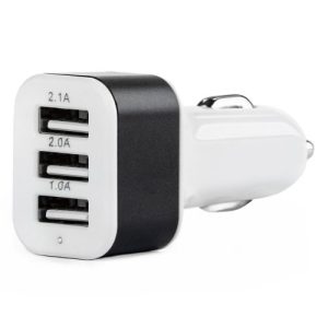 AMIO AMI01027 Auto lādētājs 3x USB