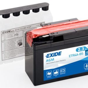 EXIDE ETR4A-BS Starterio akumuliatorius