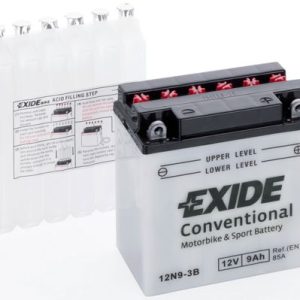EXIDE 12N9-3B Stardiauto aku
