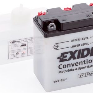 EXIDE 6N6-3B-1 Startera akumulators