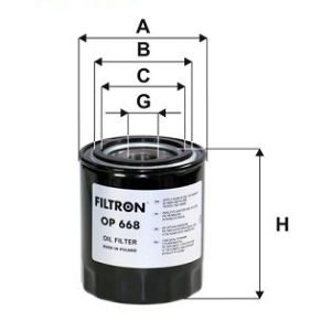 FILTRON OP 668 Hidrauliskais filtrs, automātiskā transmisija