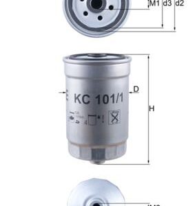 Kuro filtras MAHLE KC101/1