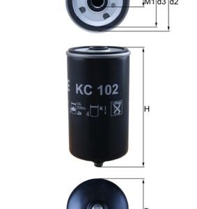 Kütusefilter MAHLE KC102