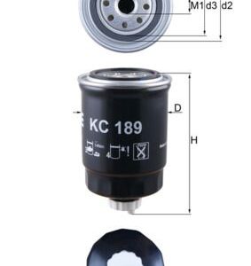 Fuel filter MAHLE KC189