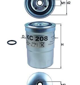 Kuro filtras MAHLE KC208