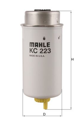 Fuel filter MAHLE KC223