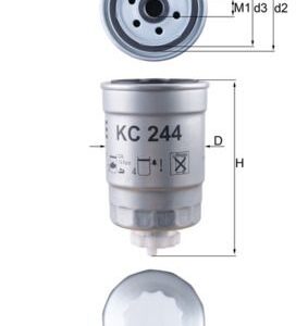 Degvielas filtrs MAHLE KC244
