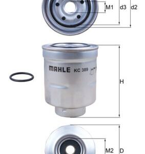 Kuro filtras MAHLE KC389D
