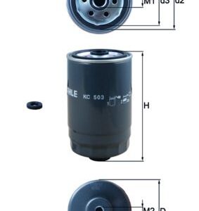 Kuro filtras MAHLE KC503D