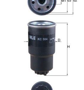 Degvielas filtrs MAHLE KC584