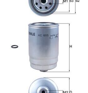 Kuro filtras MAHLE KC605D