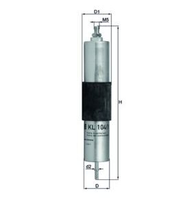 Kütusefilter MAHLE KL104/1