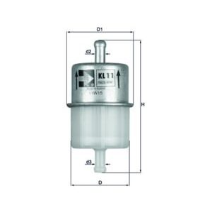 Kuro filtras MAHLE KL11OF