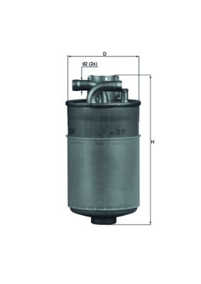 Kütusefilter MAHLE KL154