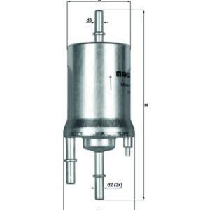 Kütusefilter MAHLE KL156/1