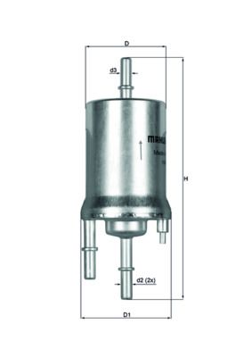 Kütusefilter MAHLE KL156/1
