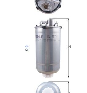 Kütusefilter MAHLE KL157/1D