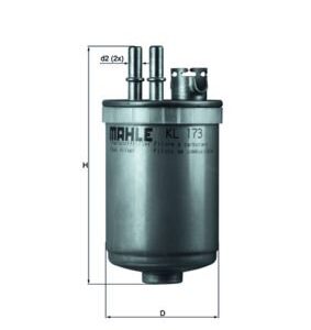 Kütusefilter MAHLE KL173