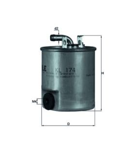 Kütusefilter MAHLE KL174