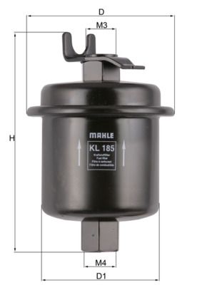 Kütusefilter MAHLE KL185