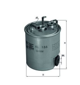 Kütusefilter MAHLE KL188