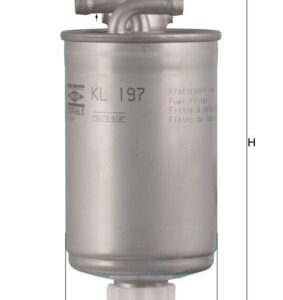 Kütusefilter MAHLE KL197