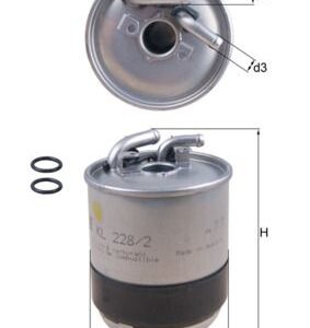 Kütusefilter MAHLE KL228/2D