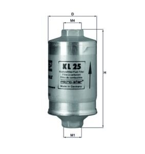 Kütusefilter MAHLE KL25